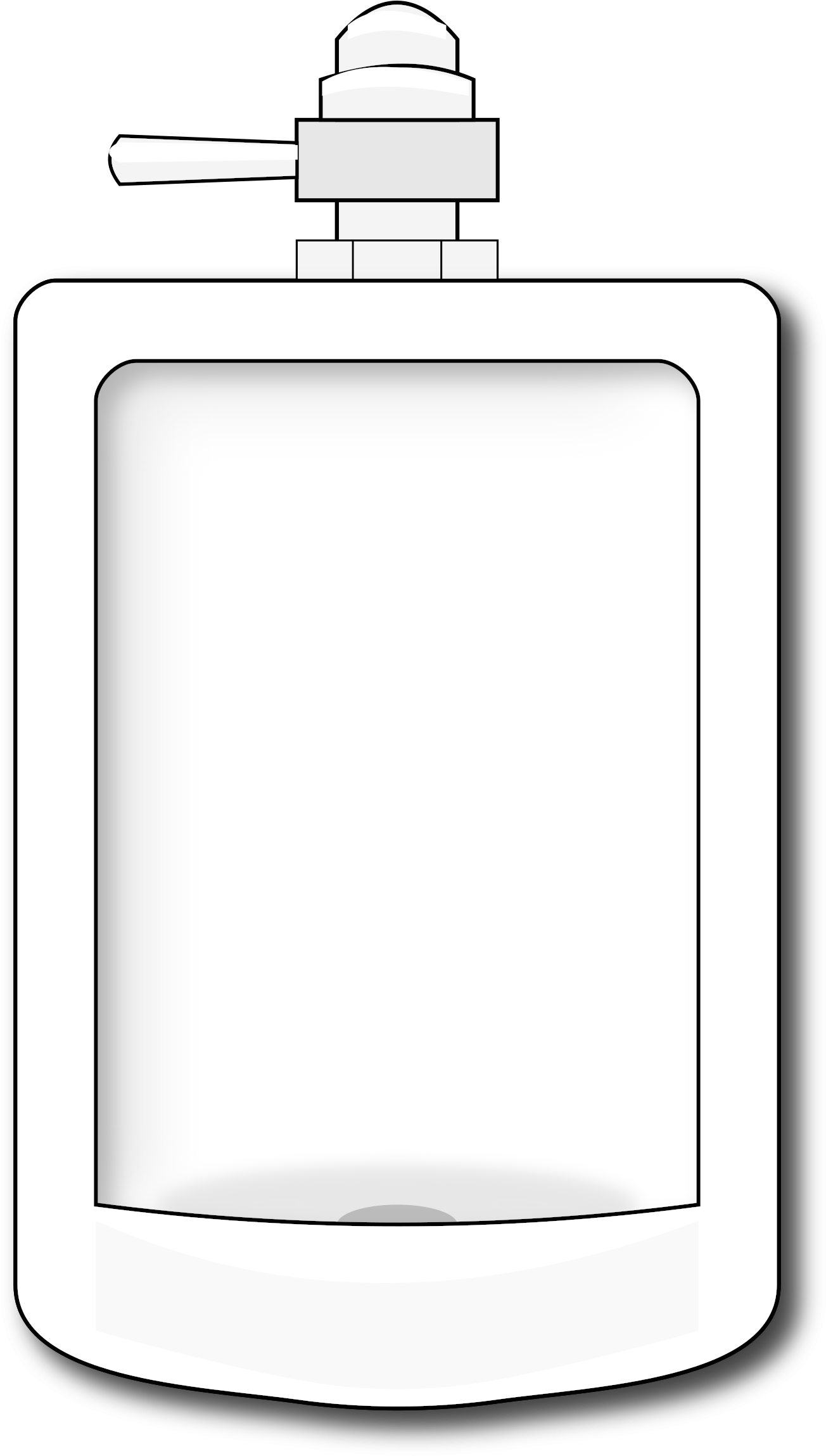 Urinal Clipart - Urinal Clip Art (1446x2400)