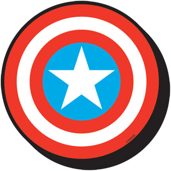 Captain America Shield Magnet - Captain America Shield Magnet (555x555)