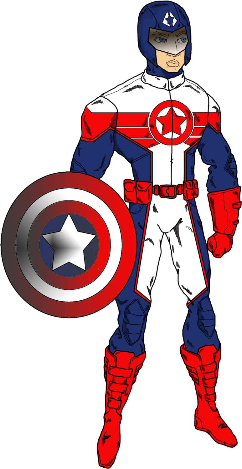Captain America Redesign By Parisnjones Captain America - Comics (900x1609)