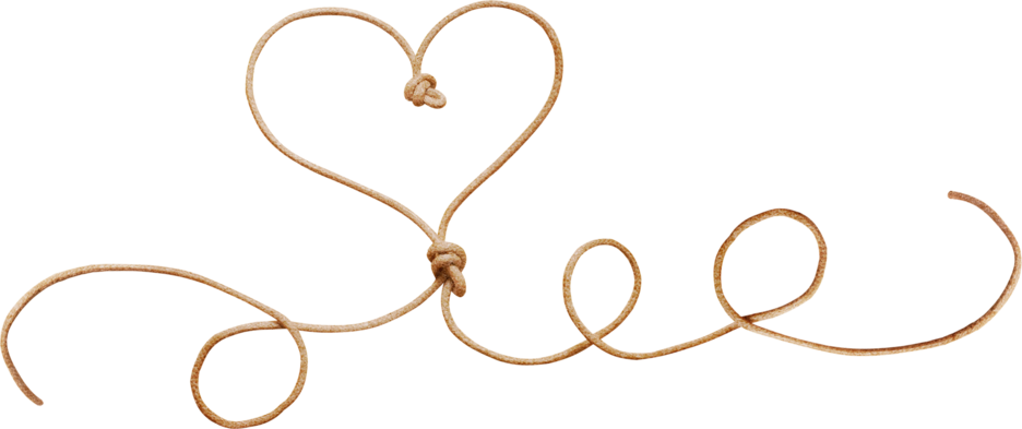 Heart Rope Knot - Transparent Png Heart Rope (936x393)