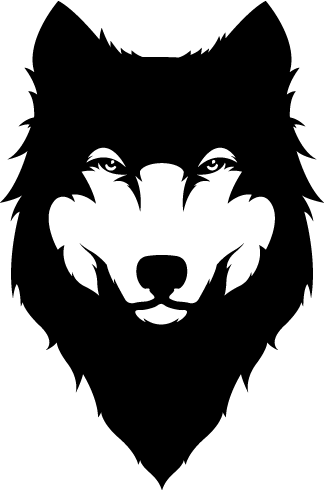 Gear Clipart Png - Wolf With Boxing Gloves (324x490)