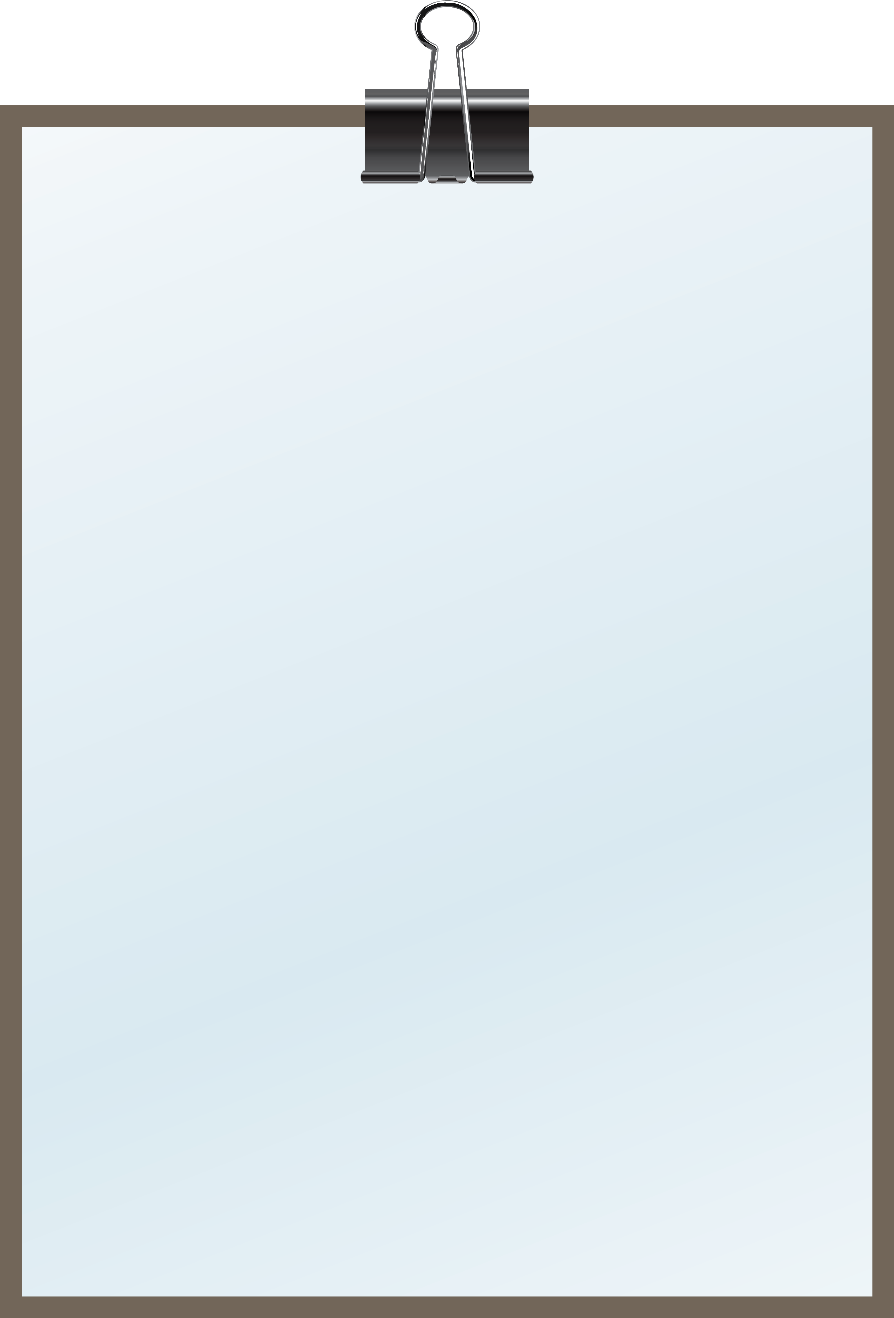 Clipboard Clipart - Prancheta .png (3889x5556)