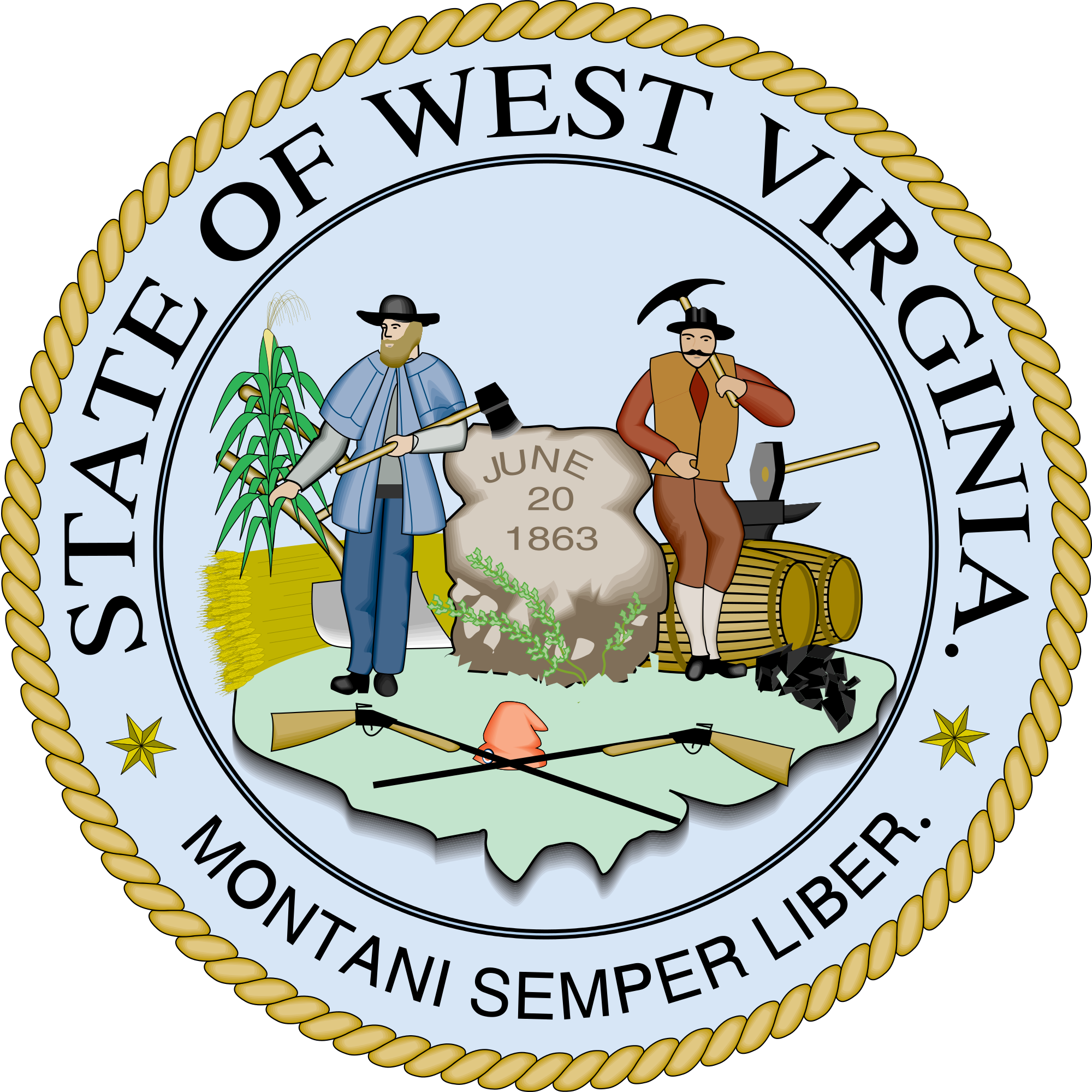 Open - West Virginia Montani Semper Liberi (2000x2000)