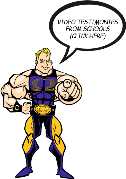 School Assembly Programs For Elementary, Middle And - Cartoon (500x650)