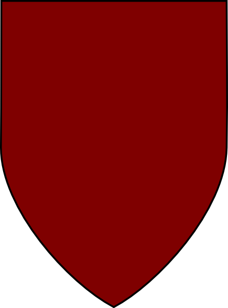 Maroon Shield Png (444x600)