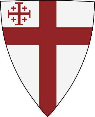 Crusader Shield By Bushido - Crusader Shield No Background (318x389)