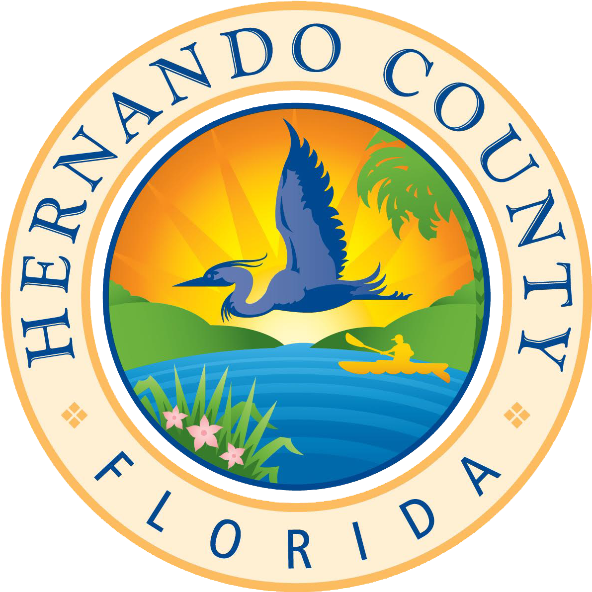Welcome To The Hernando County Planning Department - Hernando County Logo (1238x1238)