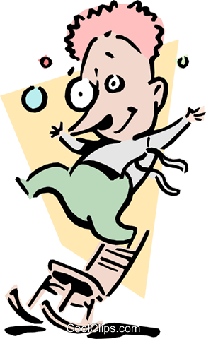 Off His Rocker Royalty Free Vector Clip Art Illustration - Off His Rocker Royalty Free Vector Clip Art Illustration (291x480)