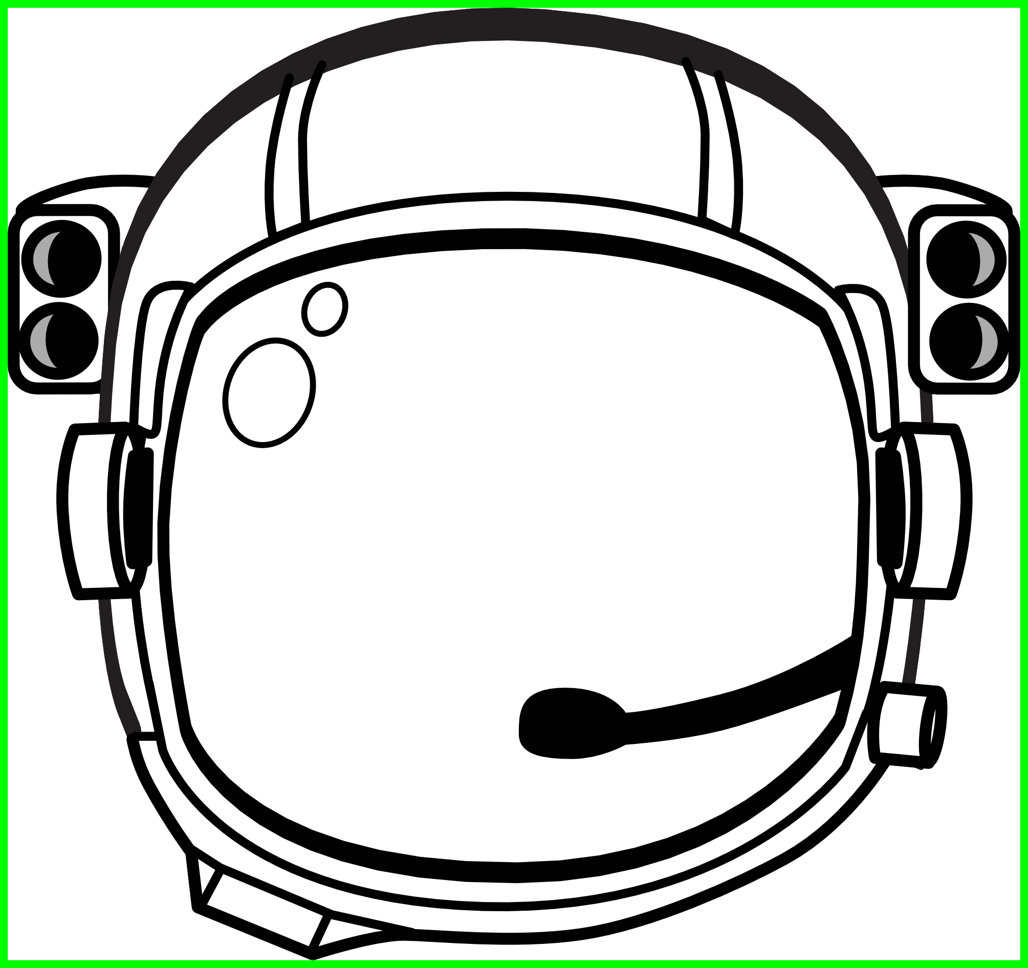 Suit Clipart Space Suit Clipart Appealing Astronaut - Astronaut Helmet (2009x1892)