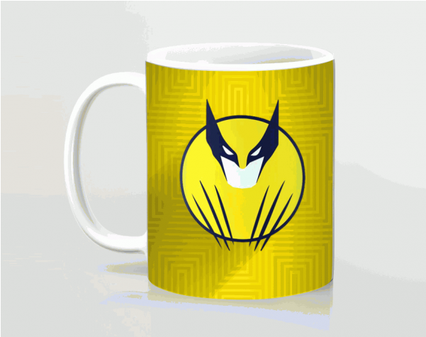 Wolverine Logo Printed Mug Wolverine Logo Printed Mug - Wolverine (600x700)