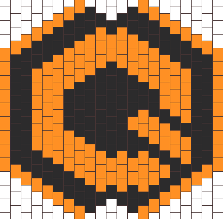 Qdance Mask - Newest Kiss Kandi Mask Pattern (440x431)