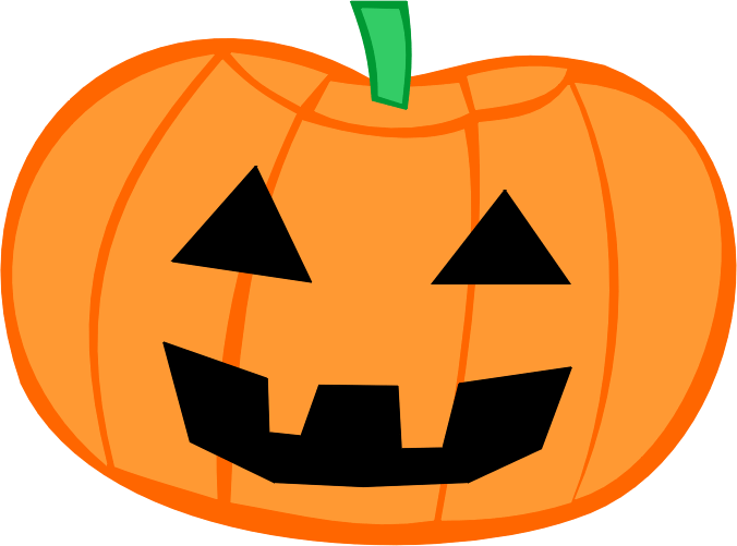 Pig Face Clipart Download - Jack O Lantern Clipart (676x501)