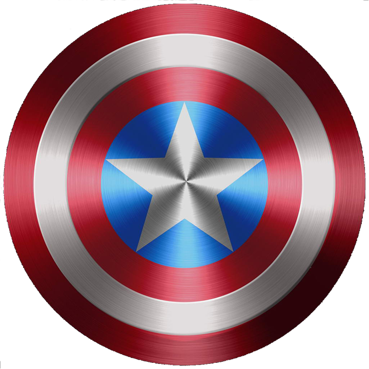 Captain America T-shirt Sticker Wall Decal - Escudo Capitão America Vetor (720x720)