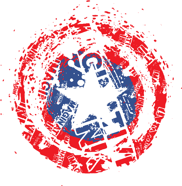 Super Soldier Captain America's Shield Logo - Logo Capitan America Png (600x606)