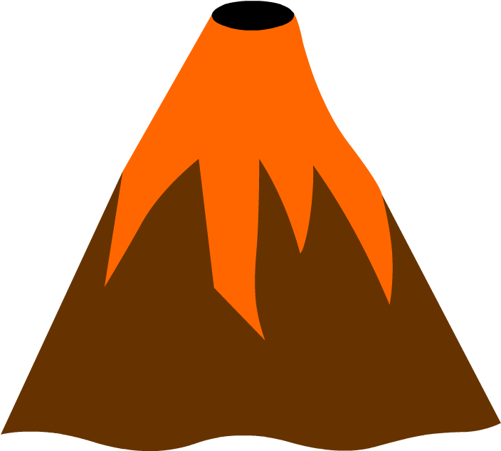 Clipart Volcano Transparent (880x880)