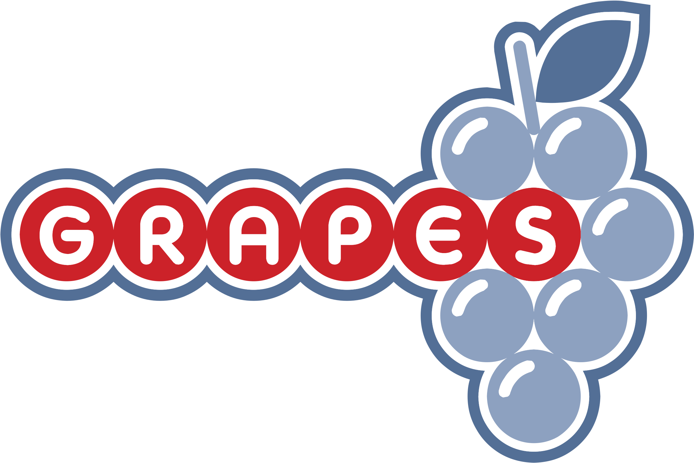 Grapes Logo Black And White - Grapes (2400x2400)