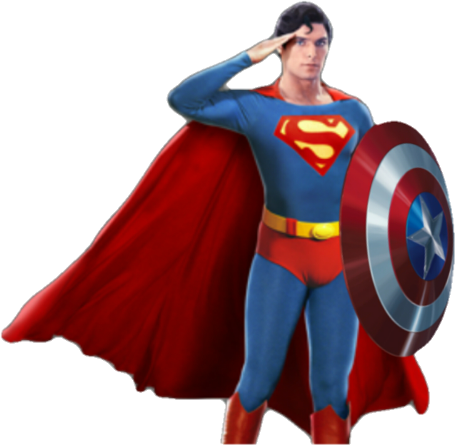 Americas Shield Png Render - Superman Iv: The Quest For Peace (677x803)