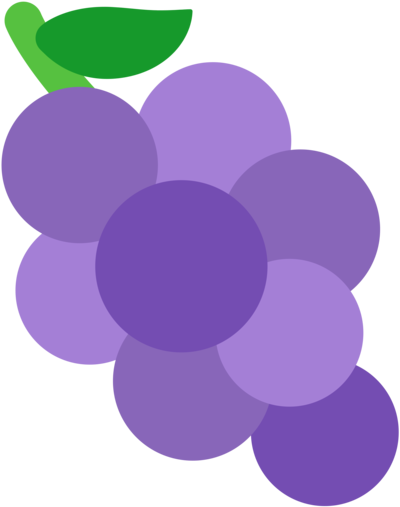 Mozilla - Grapes Emoji (512x512)