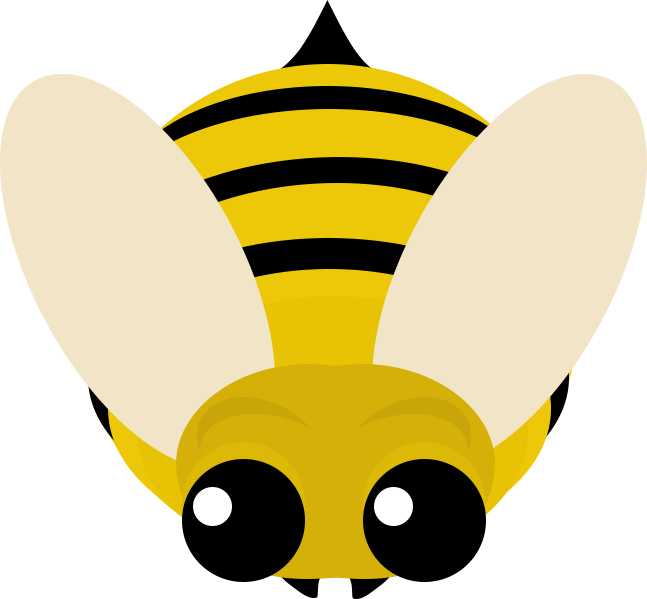 Please, Don't Delete This Post Or Else The Honey Bee - Mope Io Honey Bee (647x599)