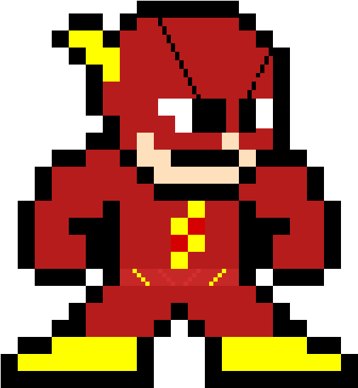Flash Minecraft Pixel Art (600x600)