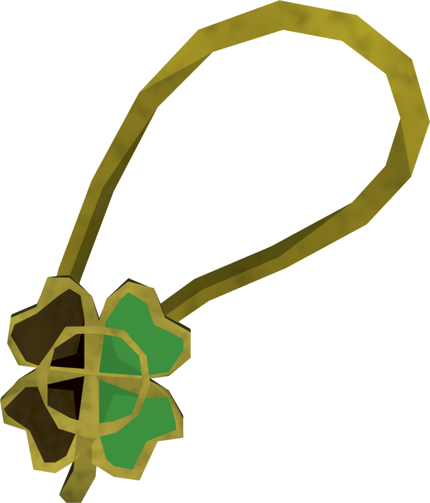 The Shiny Two-leaf Clover Necklace Is A Prize From - Four-leaf Clover (856x1000)
