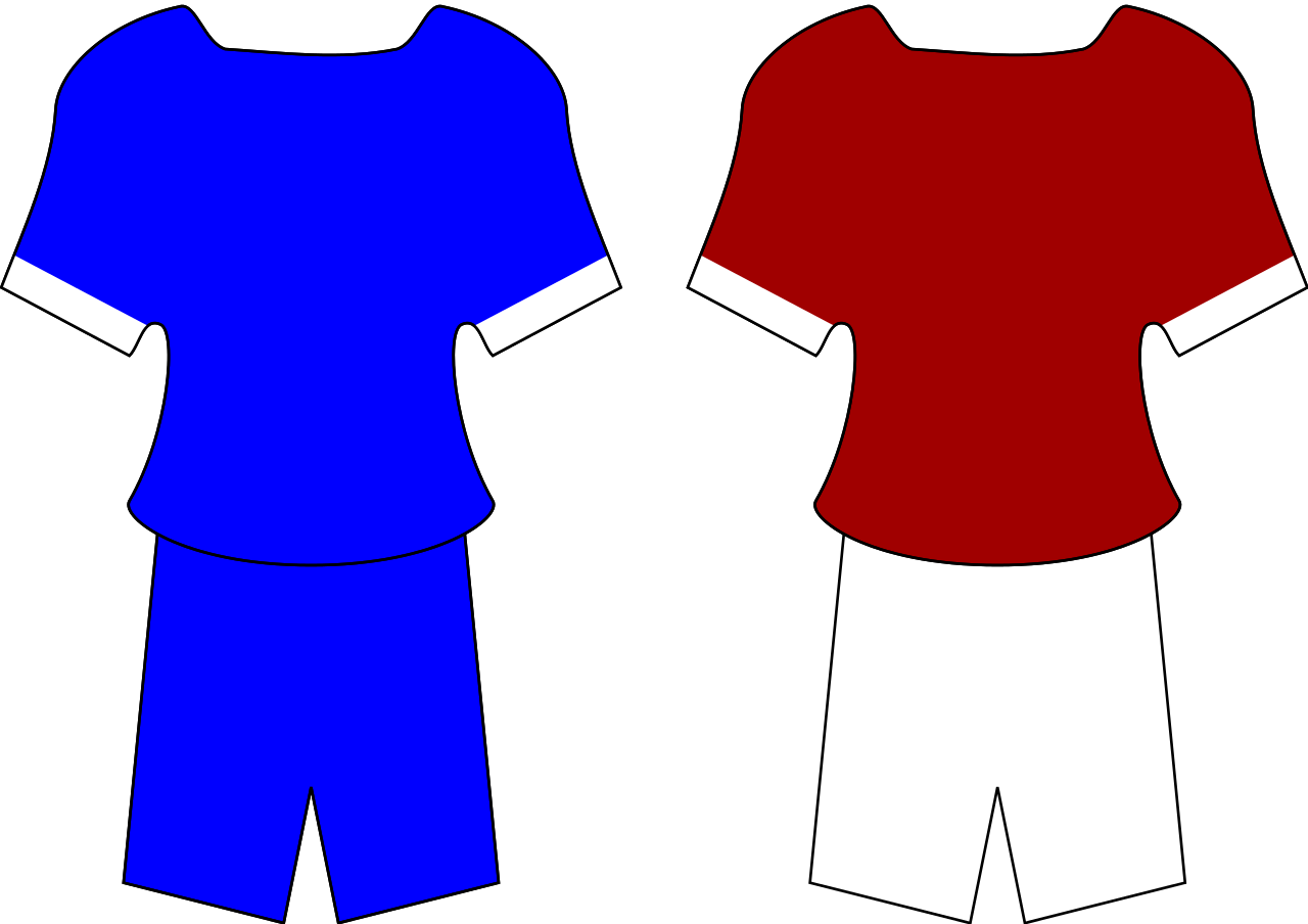 Kwt Football Kit - Football Kit Template (1280x904)