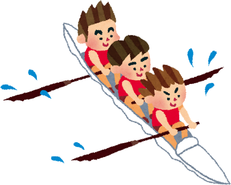 Rowing Club Boat クラブ活動 フリー イラスト ボート 競技 800x662 Png Clipart Download