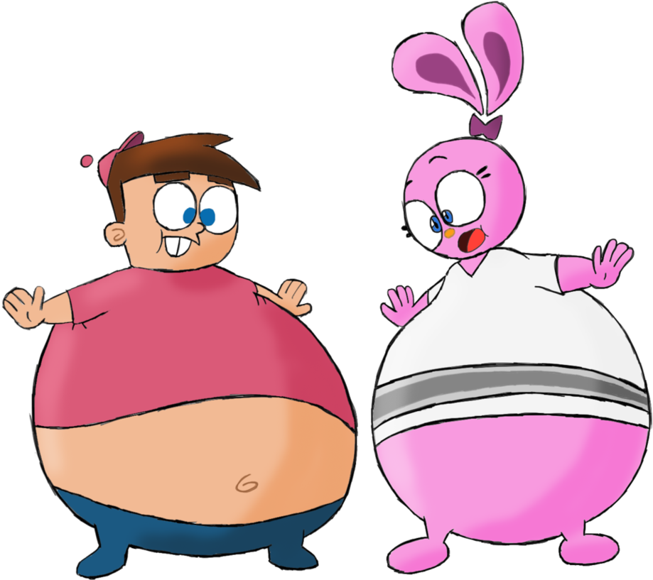 Timmy Turner And Yin Bloated By Juacoproductionsarts - Yin Yang Yo Fairly Odd Parents (978x816)