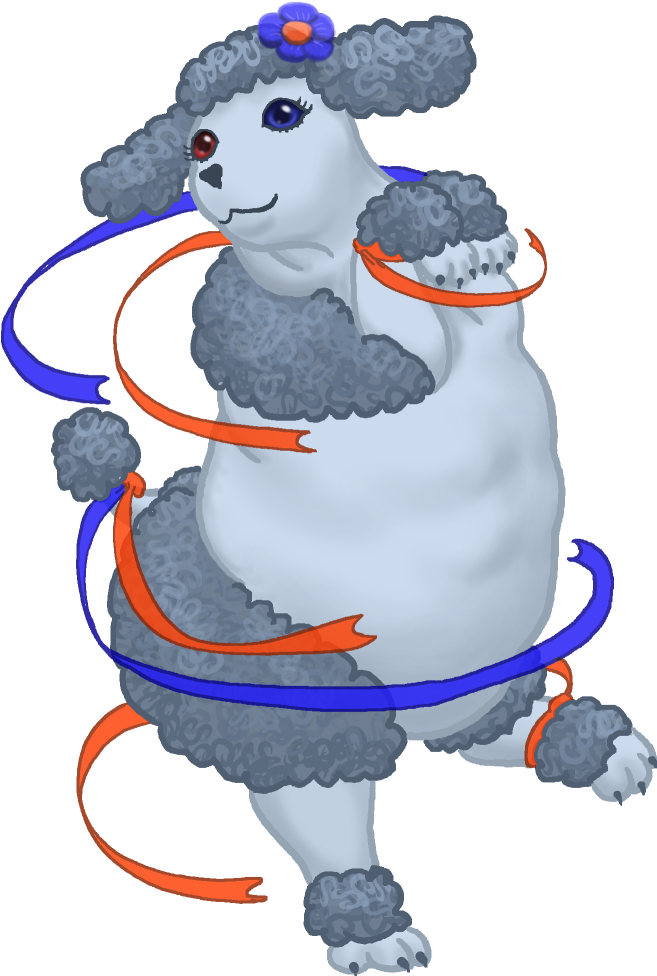 Fat Poodle By Soobel - Digital Art (670x988)