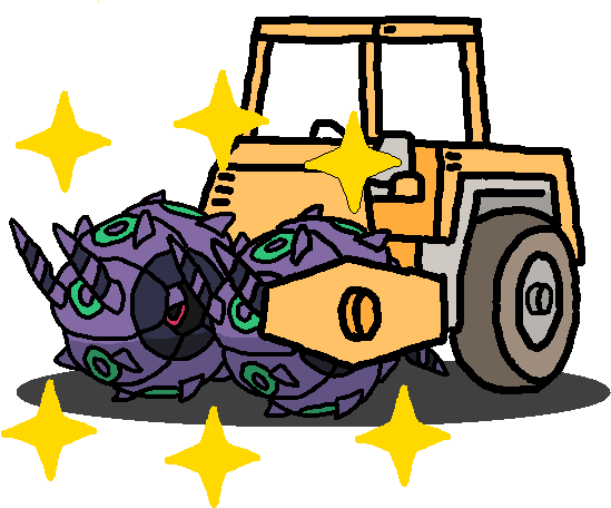 Shiny Whirlipede Used Steamroller By Shawarmachine - Shiny Whirlipede (600x600)