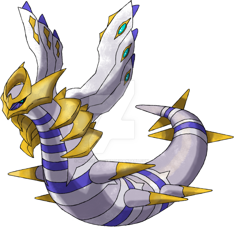 Primal Giratina By Monsterpocket - Primal Giratina (900x799)