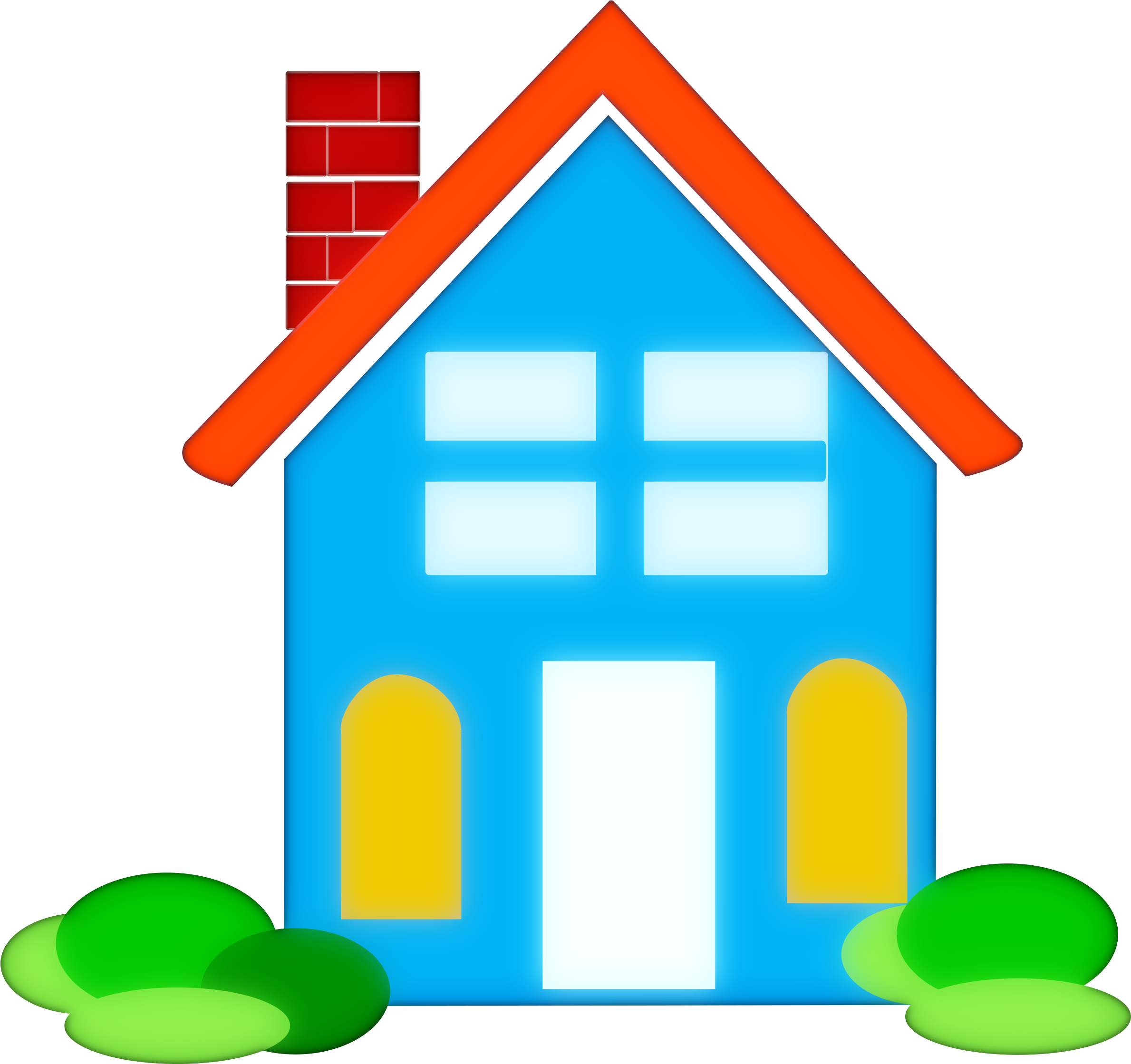 House Clipart Transparent Background (2400x2400)