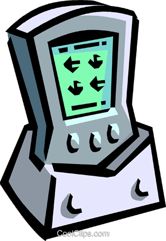 Personal Digital Assistant, Pda Royalty Free Vector - Personal Digital Assistant, Pda Royalty Free Vector (332x480)