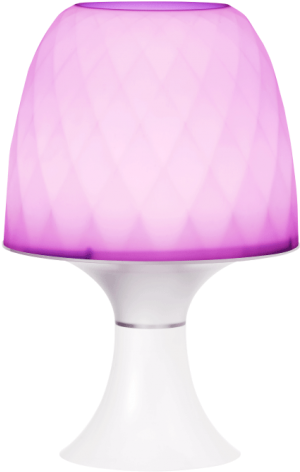 Gemlite Led Bedroom Mood Lamp Pearl Amethyst - Lampshade (500x500)