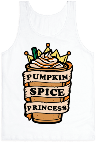 Pumpkin Spice Princess Tank Top - Pumpkin Pie Spice (484x484)