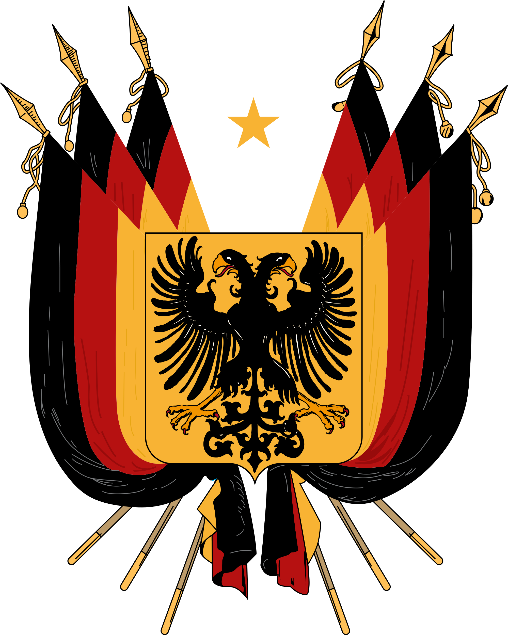 Open - German Coat Of Arms (2000x2500)