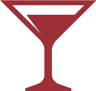Restaurant Icons Colored Cocktails - Workplace (337x377)