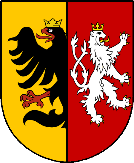 German Bohemia Coat Of Arms - German Coat Of Arms (500x584)