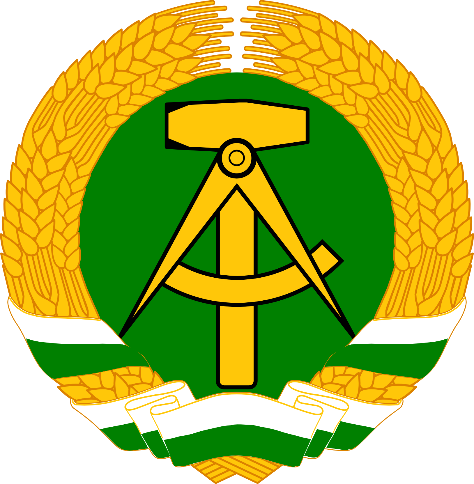 Coat Of Arms Of East German Saxony - Saxony Coat Of Arms (1628x1663)