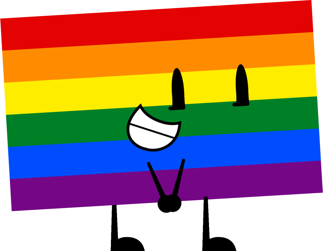 Lgbt Flag Pose - Uproar For Fanatic Island (1065x826)