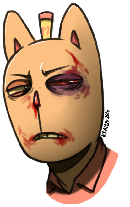Drawing Angry And Beaten Up Bp's Is My Aesthetic - Illustration (495x726)