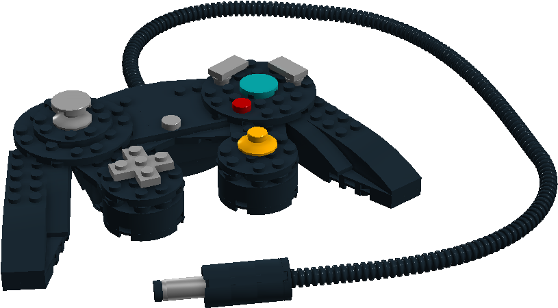 Nintendo Gamecube Controller - Lego Gamecube Controller (1064x616)