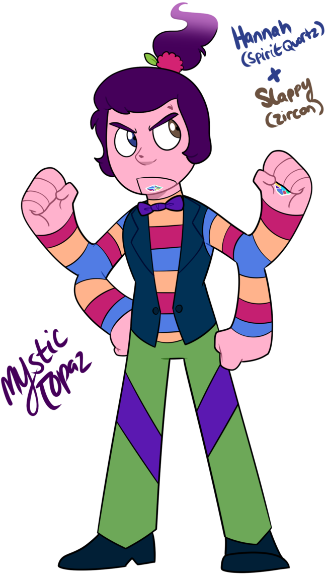 Mystic Topaz By Itsaaudraw - Annabelle X Slappy (681x1173)