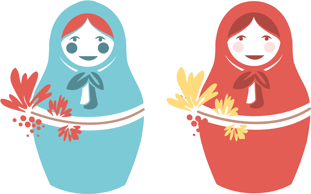 Diseño De Logotipo Para Kalinka, Una Marca Esmeraldeña-rusa - Illustration (1400x990)