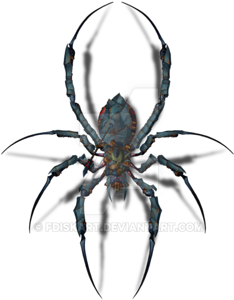 Spider Rider By Fdiskart - Spider Token Roll20 (600x600)