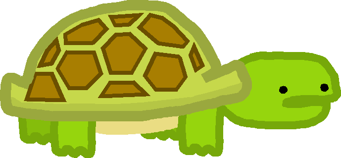 Turtle Clipart Derpy - Derpy Turtle Drawing (689x319)