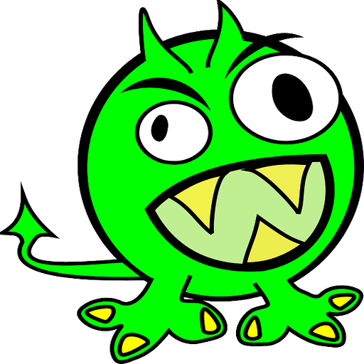 Monster1 - Scary Monster Clipart (512x512)