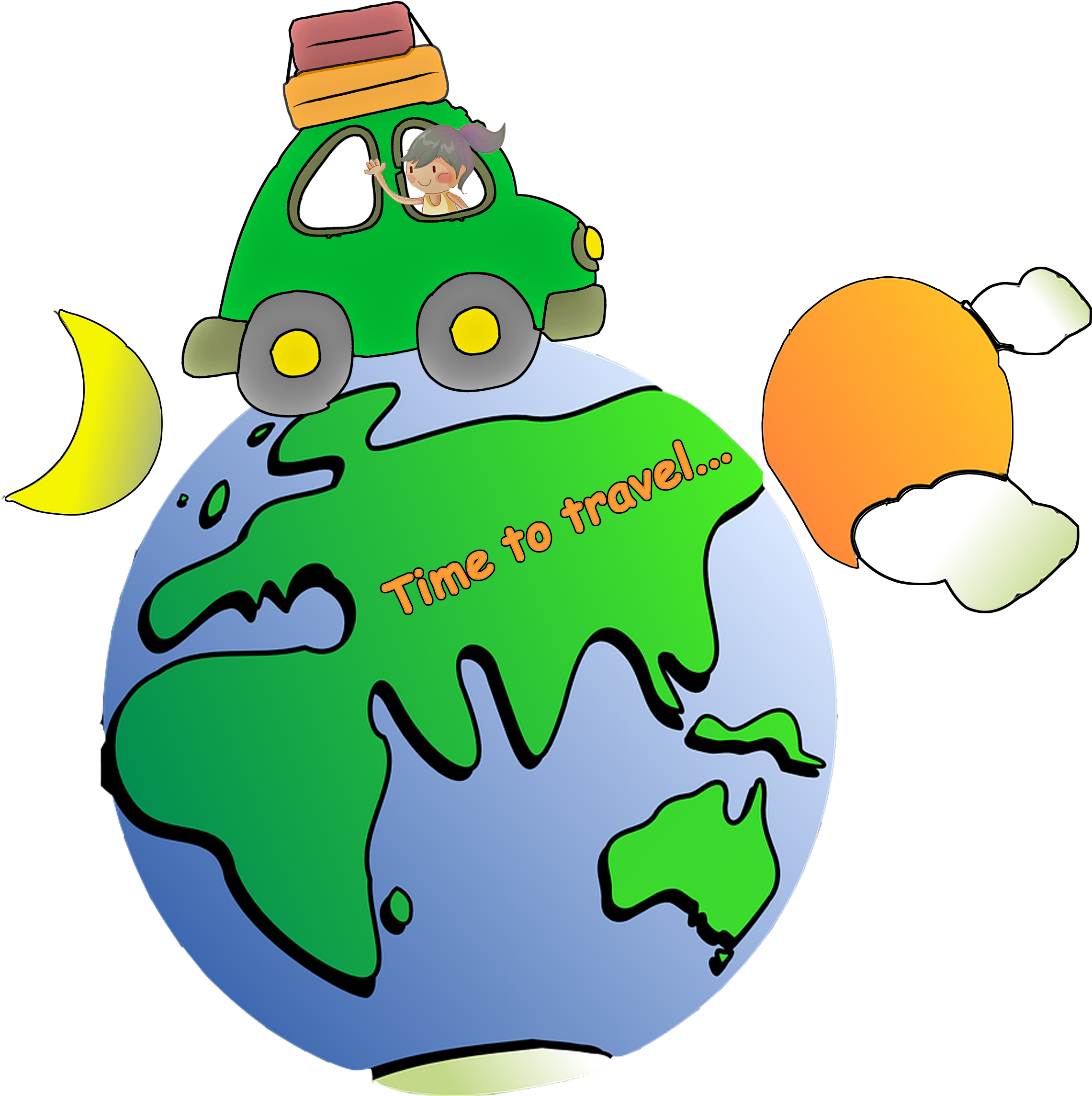 Trip Lovers - Earth Clip Art (2453x2355)