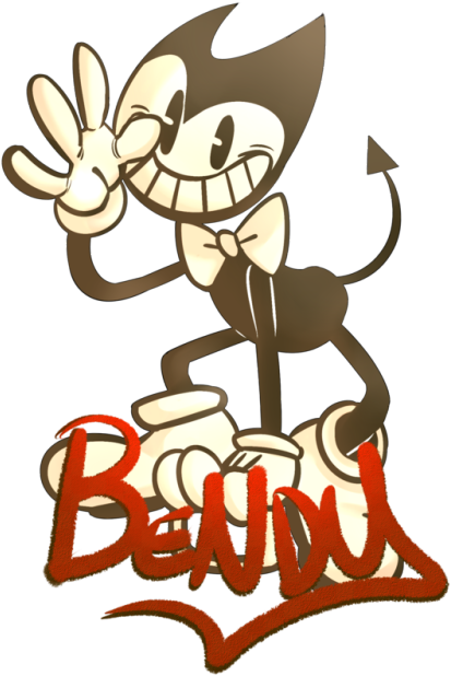 Bendy And The Ink Machine - Deadpool (500x713)