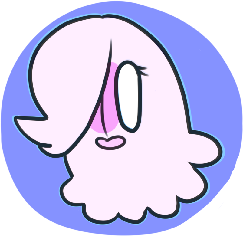 Hapstablook The Happy Ghost By Cyropop - Happy Ghost (848x942)